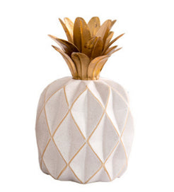 Folk crafts home decor ceramic pineapple ornaments